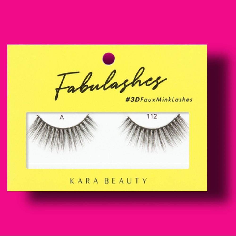 3D Faux Mink Eyelashes (A 112)